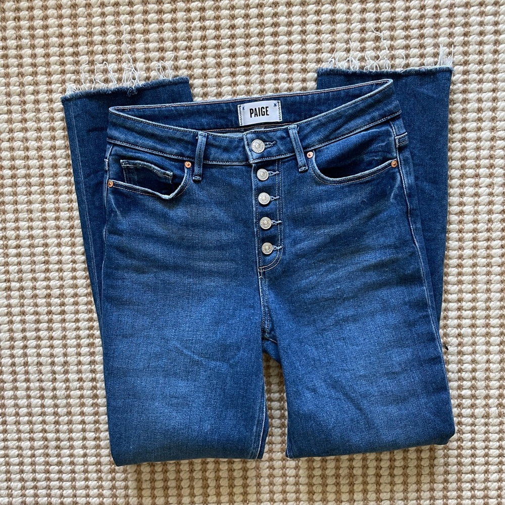 PAIGE Cindy Raw Cuff Jeans